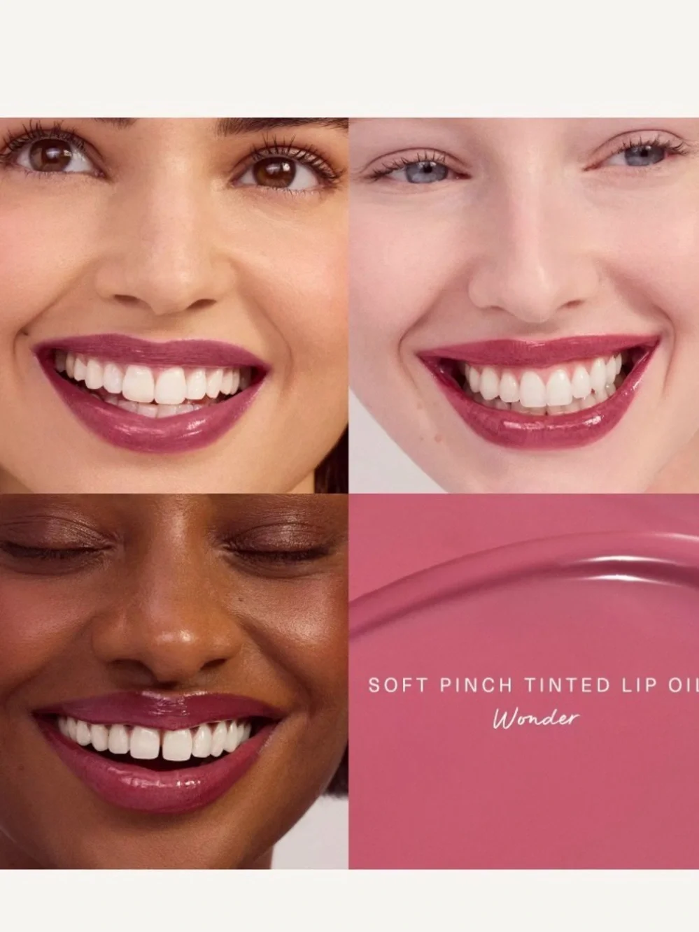 Soft Pinch Tinted Lip Oil Shade-Wonder 3ml